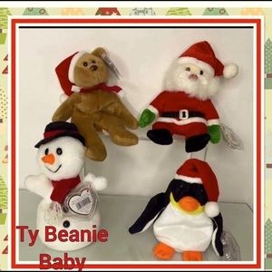 Tu Christmas Beanies lit RARE